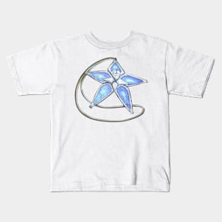 Blue Wayfinder (Kingdom Hearts) (No BG) Kids T-Shirt